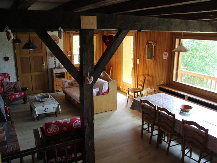 Chalet pour 10 personnes, avec terrasse à Saint-Jean-de-Sixt - 2