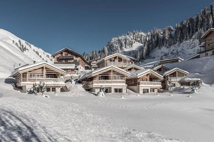 Hütte für 5 Personen, mit Sauna und Garten, mit Haustier in Schröcken