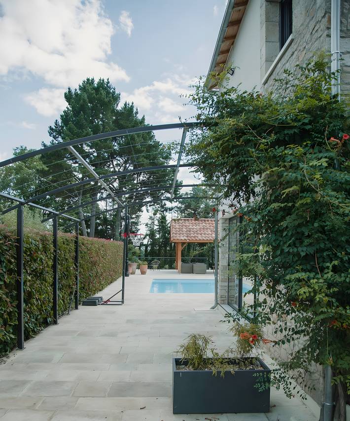 Location de vacances pour 10 personnes, avec sauna et jardin, animaux acceptés à Bergerac - 3