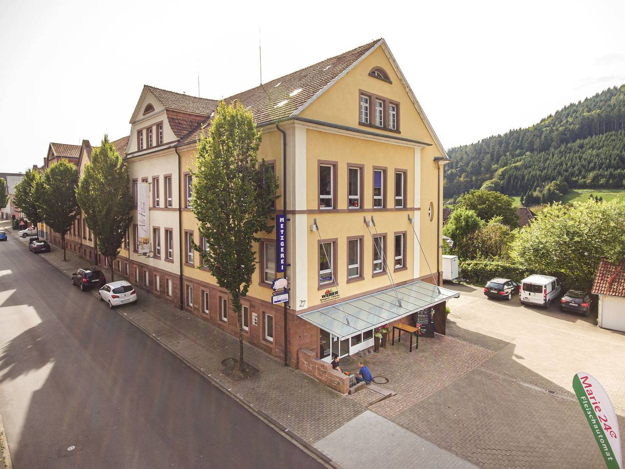 Alte Fabrik - Doppelzimmer, 26qm mit Kochnische und Dusche/Wc in Seelbach, Mittlerer Schwarzwald