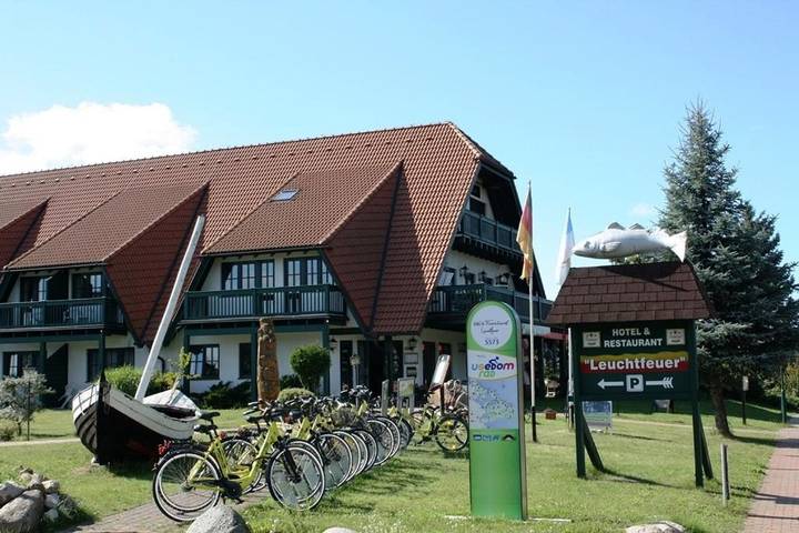 Hotel für 3 Personen, mit Balkon und Terrasse sowie Garten und Ausblick