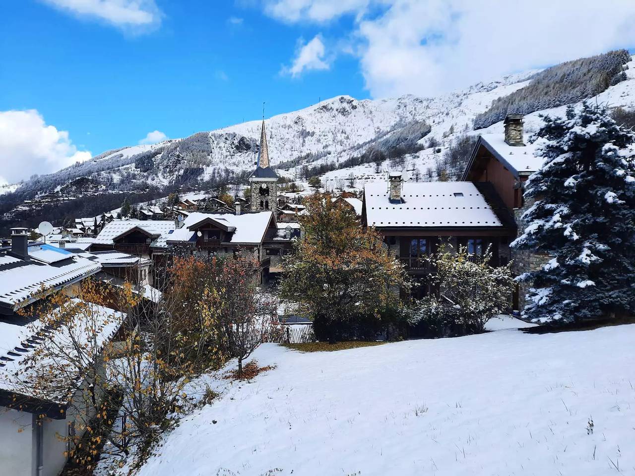 Appartement entier, Petit cocon authentique dans les 3 vallées  in Saint-Martin-de-Belleville, Les Trois Vallées