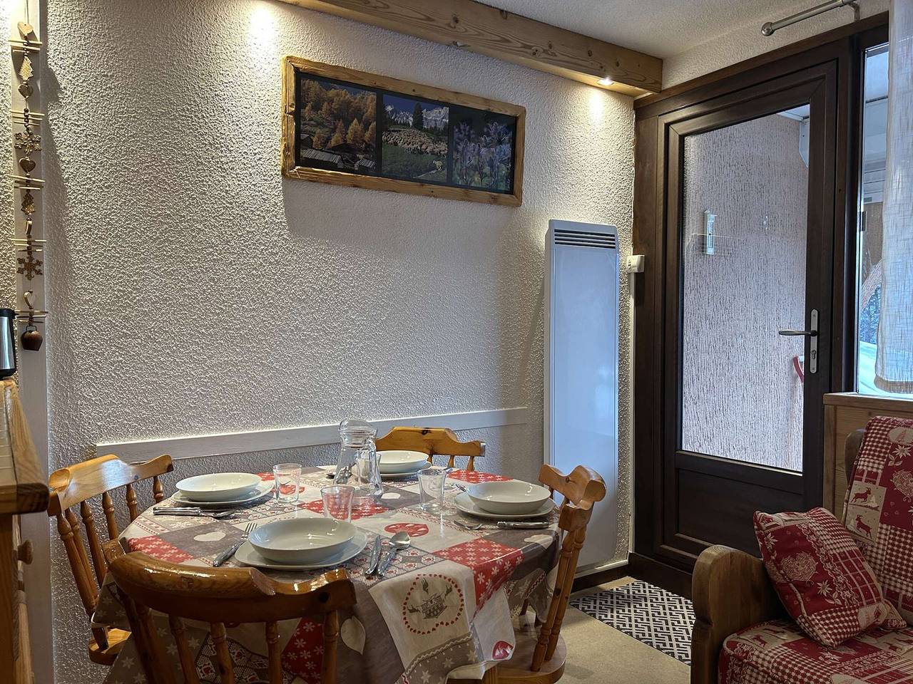 Appartement entier, Studio en Rdc avec terrasse, jardin et parking, Montgenèvre in Montgenèvre, Région de Briançon