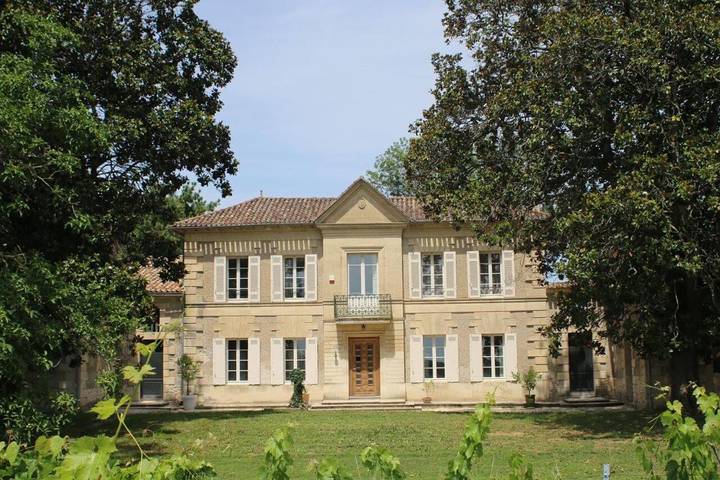 Chambre d’hôte pour 2 personnes, avec terrasse ainsi que vue et jardin à Saint-Jean-de-Blaignac