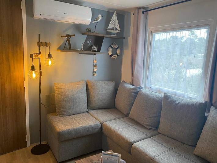 Camping pour 4 personnes, avec jacuzzi et jardin ainsi que piscine et sauna à Lège-Cap-Ferret - 4