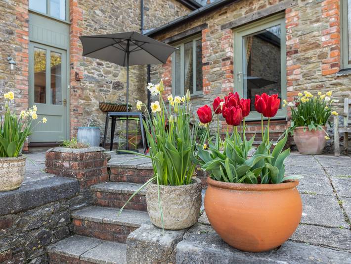 Casa rural para 2 personas con jardín in Salcombe, Devon