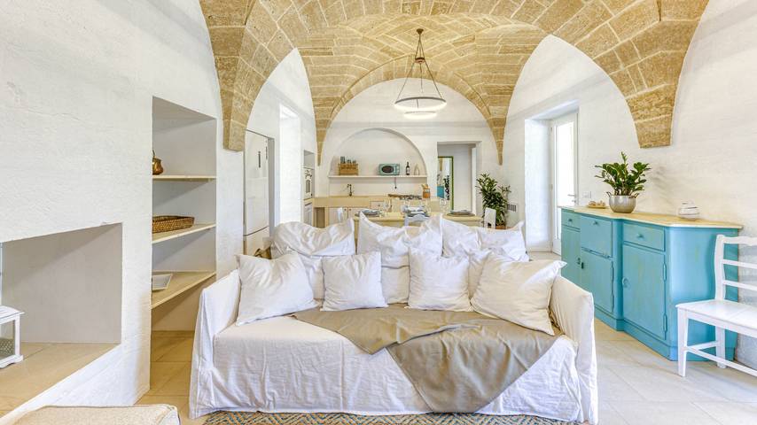 Location de vacances pour 6 personnes, avec jardin, animaux acceptés dans Marina di Pescoluse - 3