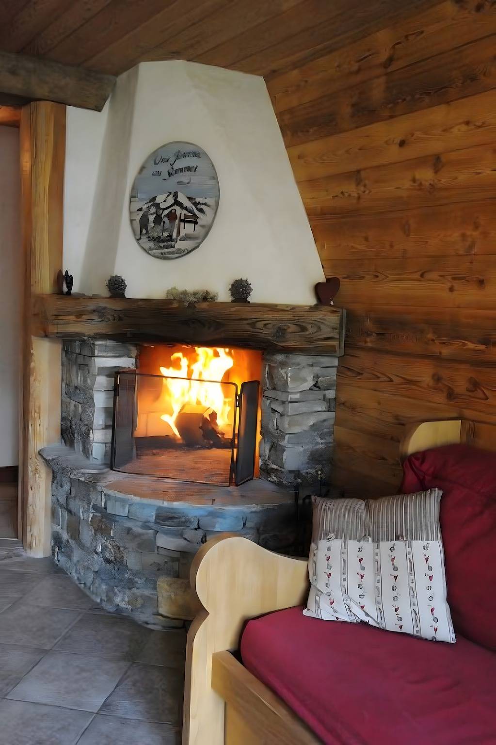 Chalet 'L'Angelina' con vista sulle montagne in Bonneval-sur-Arc, Regione di Saint-Jean-de-Maurienne