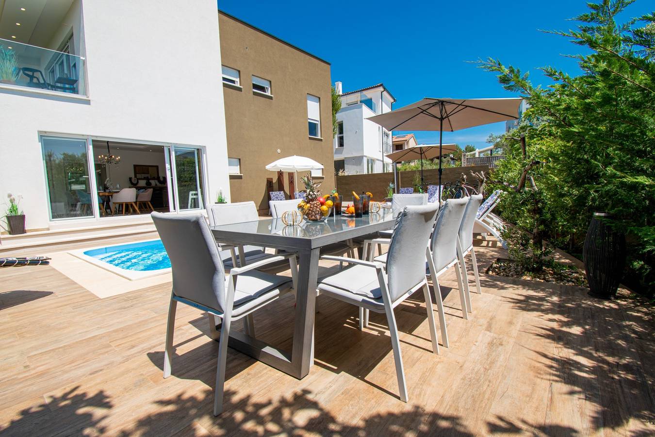 Villa Dalma mit Meerblick in Fazana, Südküste Istrien