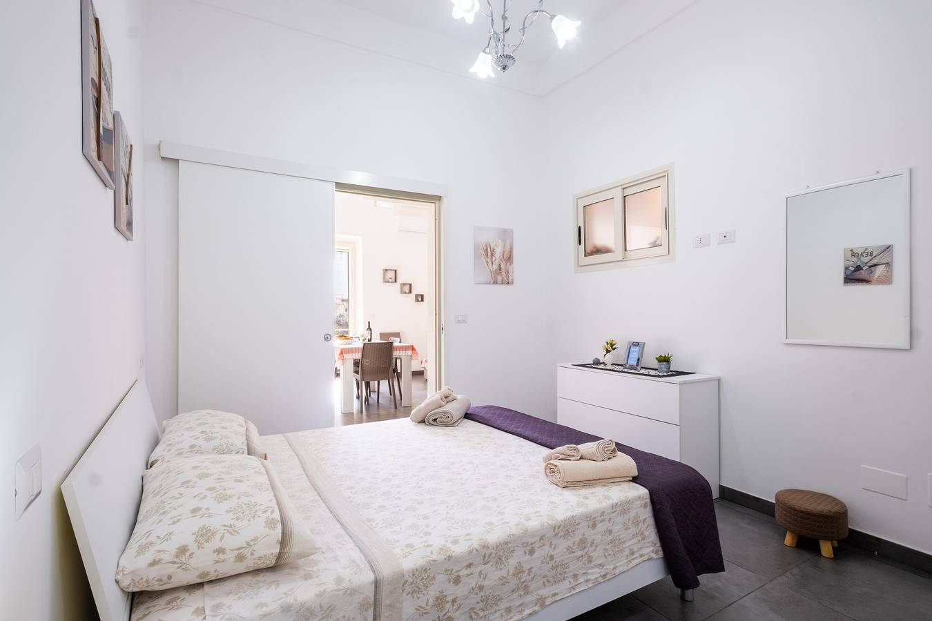 Entire apartment, Apartment 'Casa Vacanze Lu Rizzaru' with Private Terrace, Balcony & Air Conditioning in Nardò, Nardò (municipality)