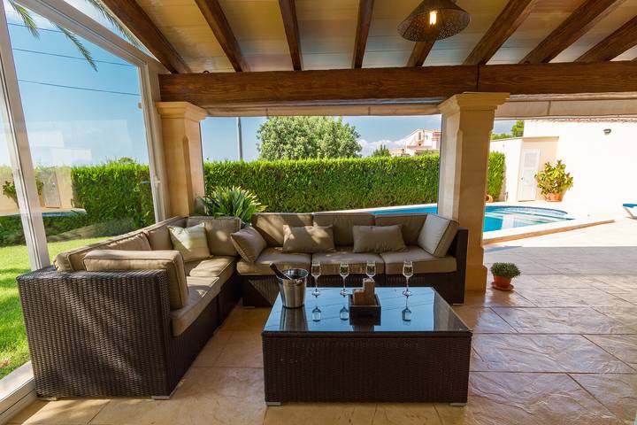 Villa für 9 Personen, mit Terrasse und Garten in Son Servera - 2