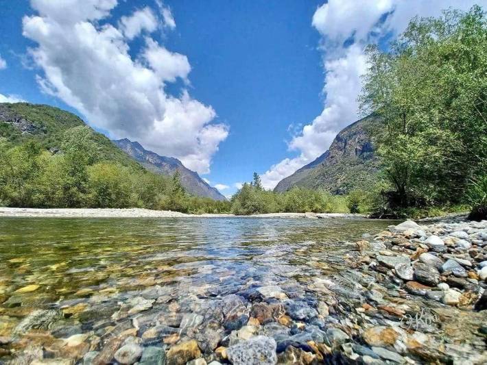 Ferienhaus für 9 Personen, mit Garten und Terrasse sowie Sauna in Misox Calancatal