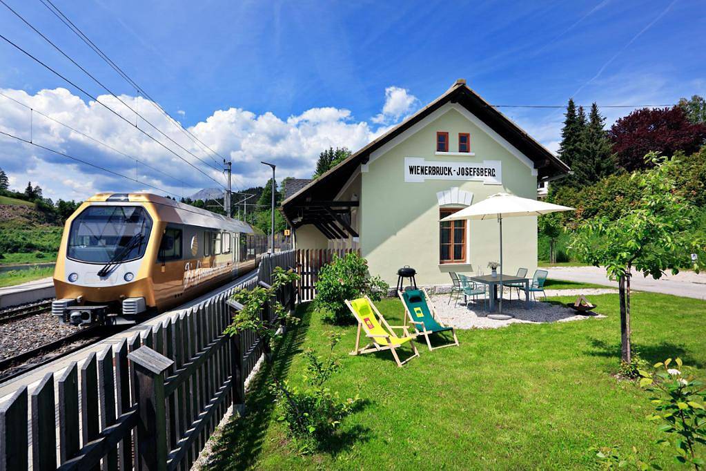 Geheel appartement, Urlaub am Bahnhof - Apartment Himmelstreppe in Annaberg, Mostviertel Region