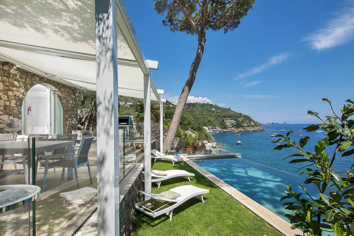 Villa Infinity in Massa Lubrense, Provincia de Nápoles