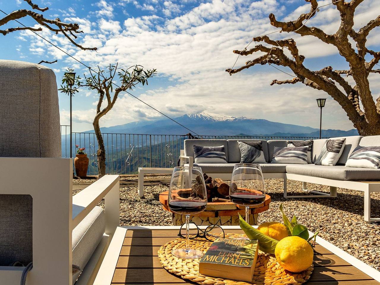 In Castelmola mit Privatem Pool in Castelmola, Provincia di Messina