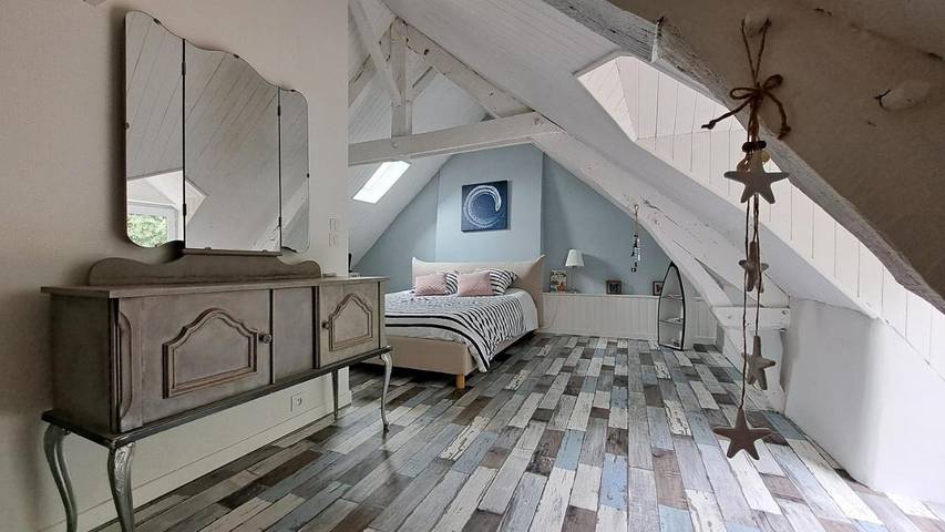 Gîte pour 4 personnes, avec jardin, adapté aux familles dans Tresbœuf