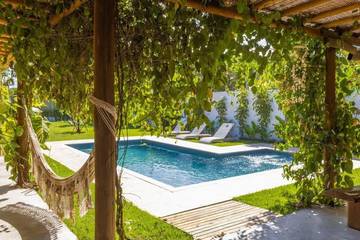 Location de vacances pour 9 personnes, avec balcon ainsi que jardin et piscine, animaux acceptés à Trancoso