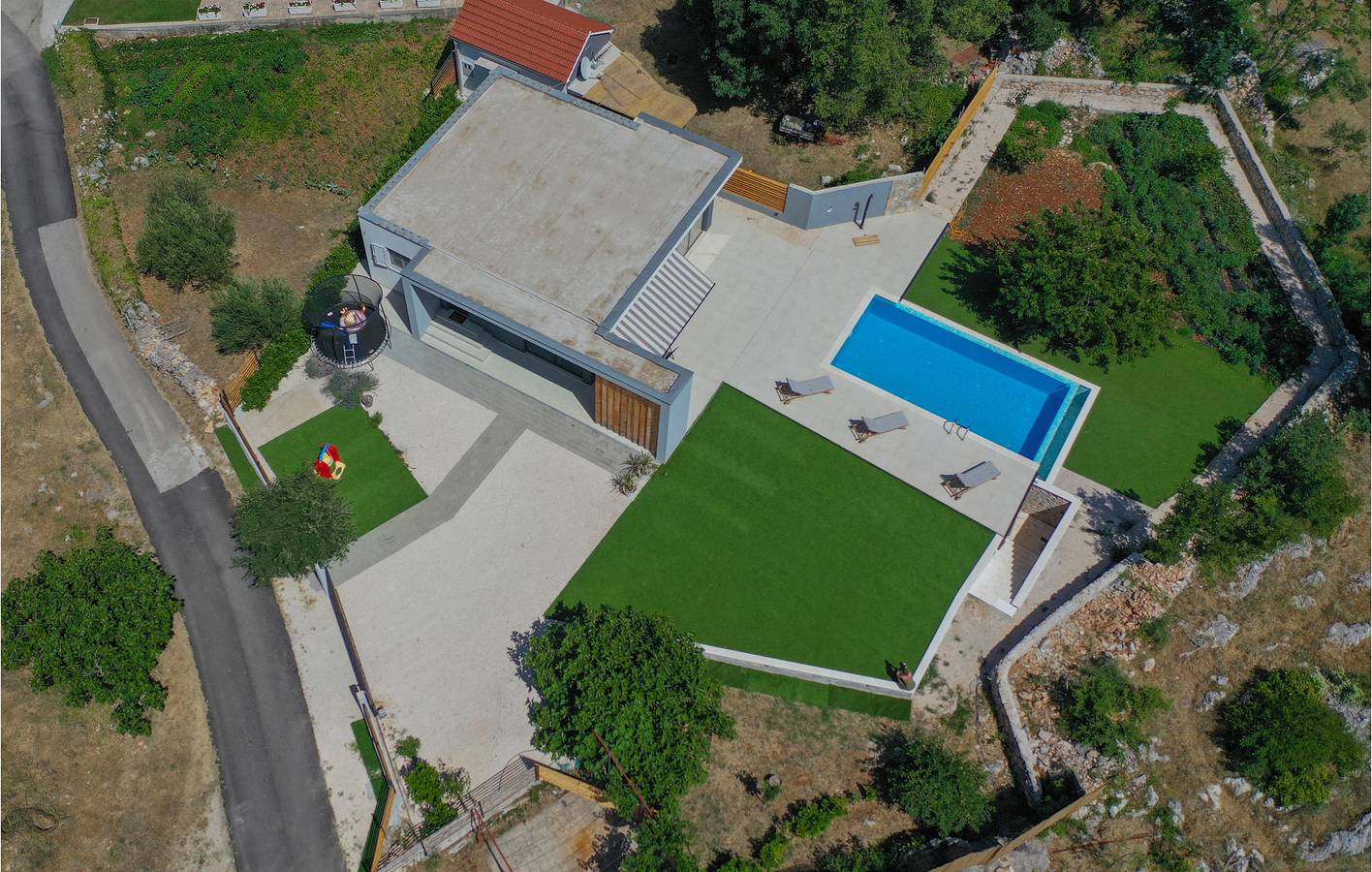 Ferienhaus für 8 Personen mit Terrasse in Dalmatinisches Zagora