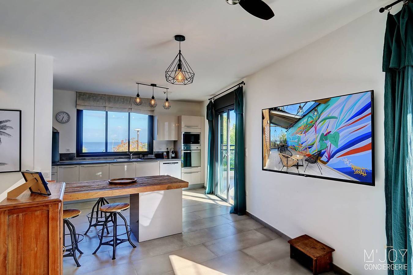 Appartement de vacances entier, Handiloft Tigouya - Maison adaptée Pmr avec Jacuzzi in Saint-Leu, Île de la Réunion