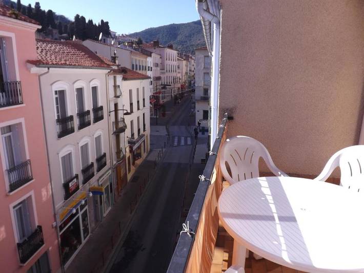 Gîte pour 4 personnes, avec terrasse et vue, animaux acceptés dans Office De Tourisme D Amelie Les Bains - 4
