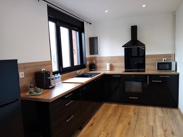 Gîte pour 6 personnes, avec terrasse à Vendeville