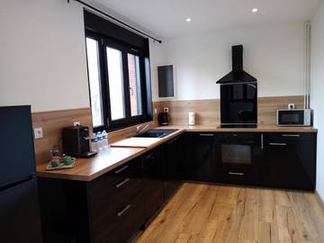 Gîte pour 6 personnes, avec terrasse à Vendeville