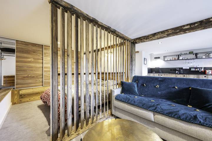 Chalet pour 3 personnes, avec jardin dans Massif du Mont-Blanc - 2