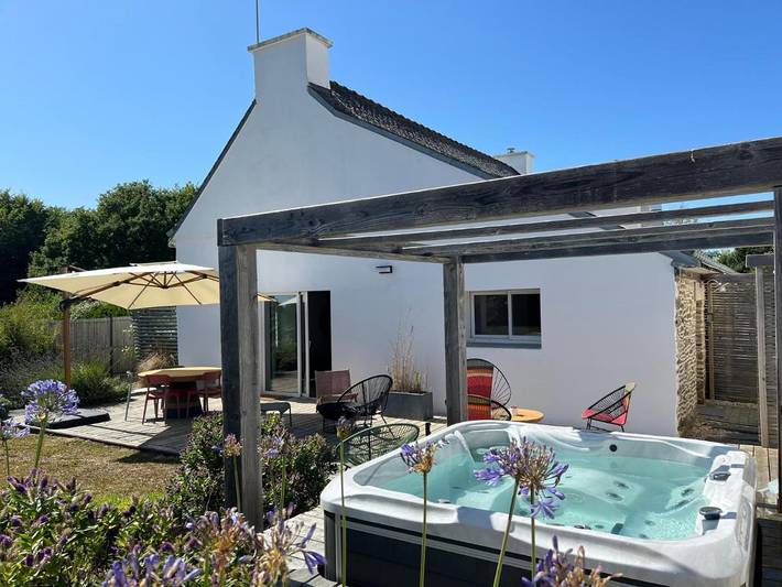 Maison de vacances pour 10 personnes, avec jardin et jacuzzi
