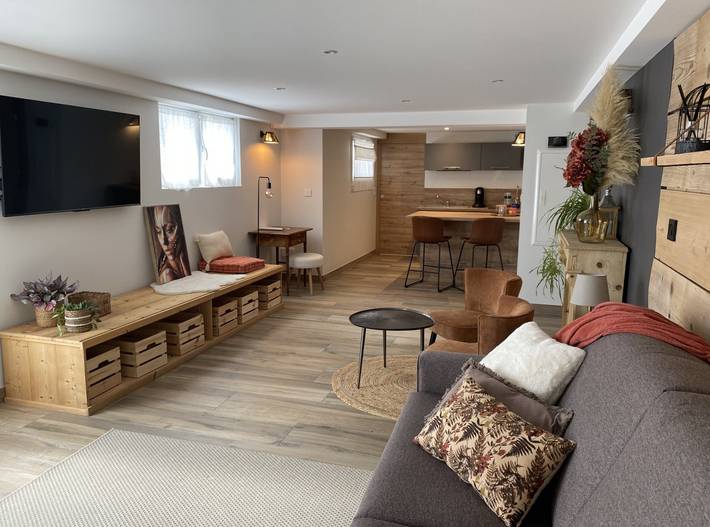 Gîte pour 2 personnes, avec jacuzzi ainsi que sauna et terrasse à Les Hôpitaux-Neufs - 3