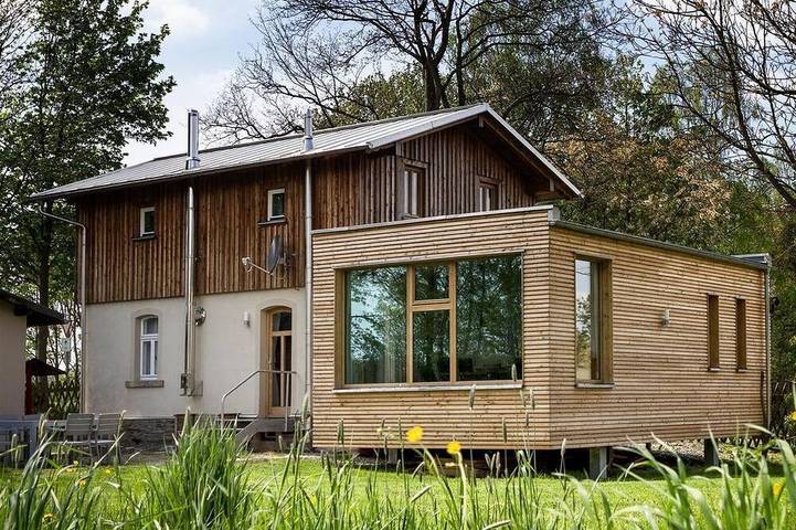Ferienhaus für 4 Personen, mit Terrasse, mit Haustier