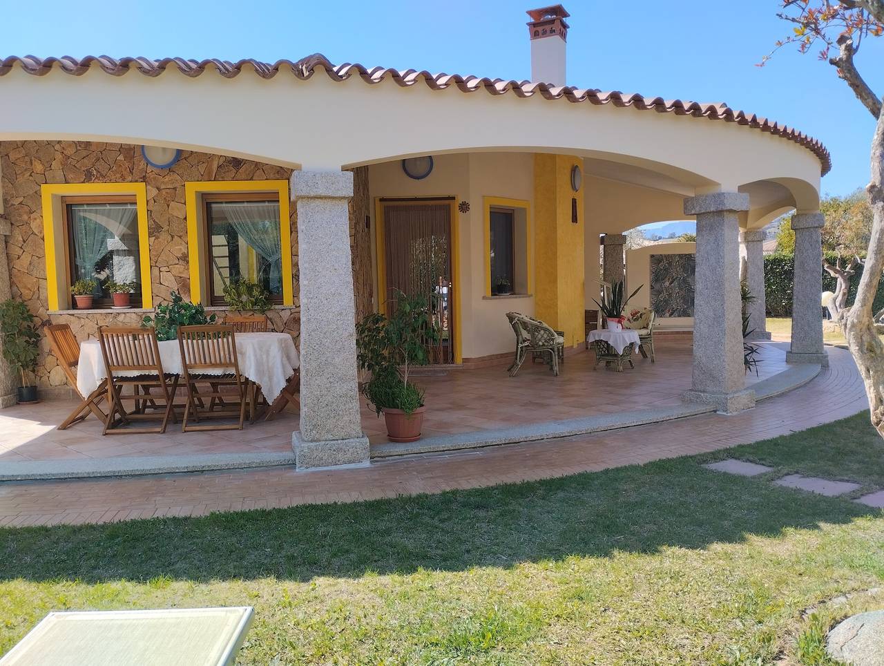Holiday Home 'Villa Stefania' with Private Terrace, Garden, and Air Conditioning in Costa Rei, Muravera