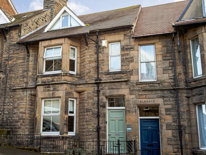 Cottage for 9 people, with garden in Alnmouth