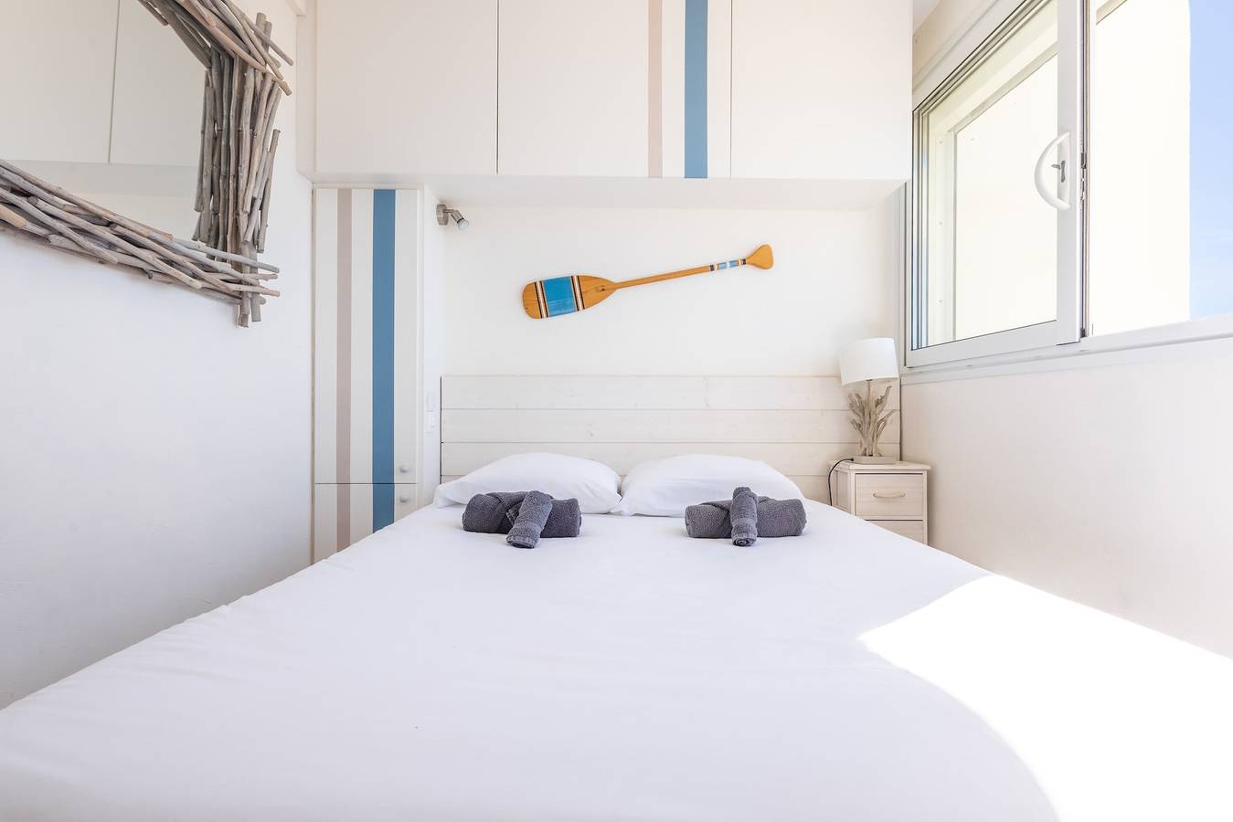 Appartement entier, Appartement de vacances pour 4 personnes avec vue sur l’océan in Valras-Plage, Côte méditerranéenne (France)