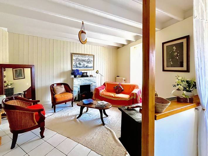 Maison spacieuse 5 pièces, vue port, animaux admis, près plages d'Étel in Étel, Côte des Mégalithes