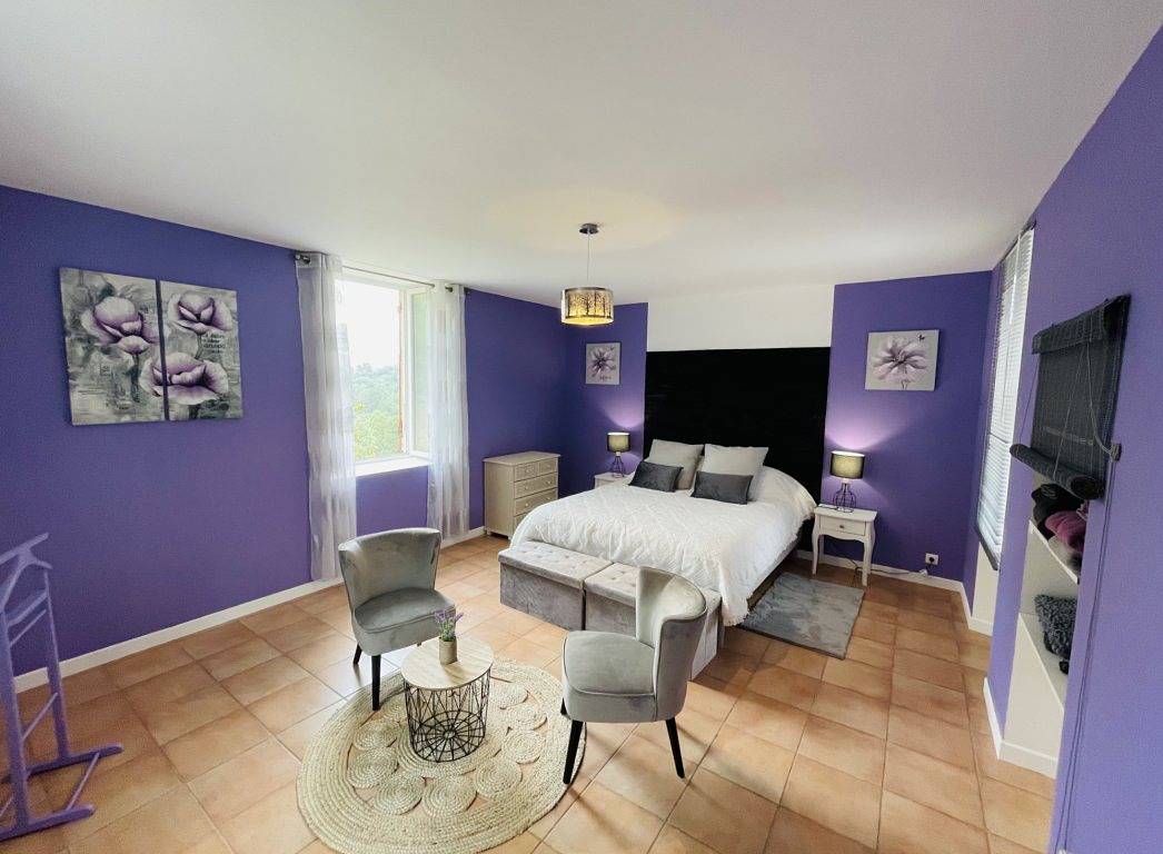 Chambre d'hôte "Lavande", Le soleil des Cévennes - Chambre in Saint-Jean-du-Gard, Parc national des Cévennes