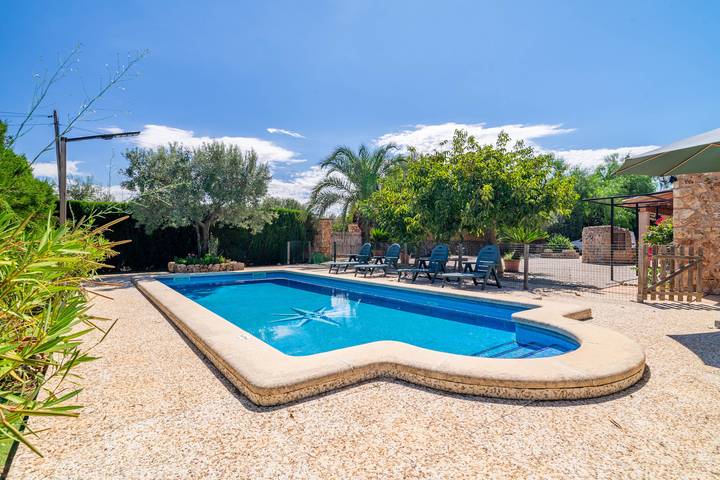 Finca für 9 Personen, mit Garten und Balkon in Lloret de Vistalegre - 2