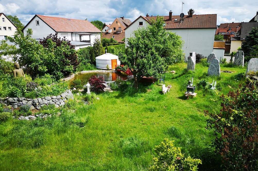 Grüne Tara Zimmer im Tantrischen Kloster in Kaufbeuren, Bayerisch Schwaben