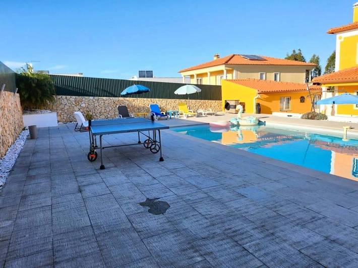 Location de vacances pour 9 personnes, avec terrasse et piscine à Caldas da Rainha - 4