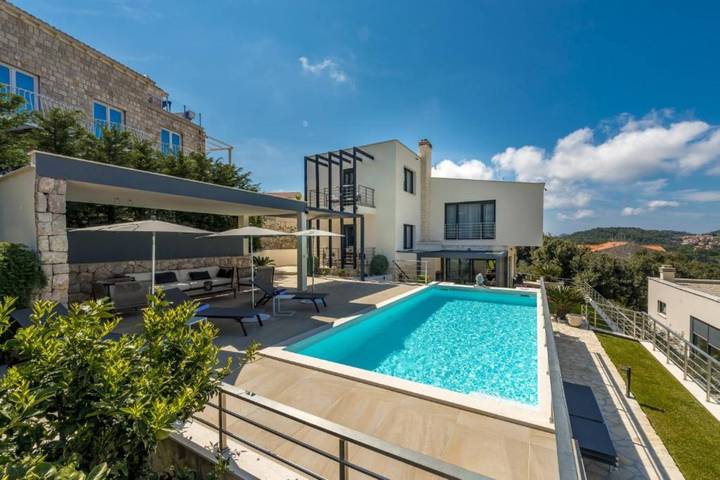 Villa pour 12 personnes, avec sauna ainsi que jardin et piscine à Zaton - 2