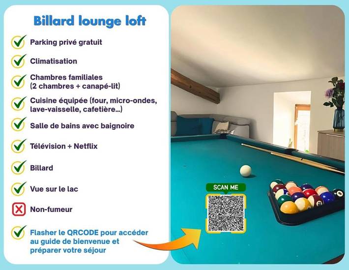 Gîte pour 6 personnes, avec vue sur le lac dans Socourt