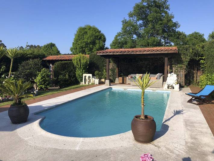Chalet para 8 personas, con Terraza además de Jardín y Vistas en Llanes
