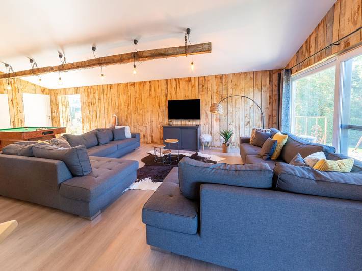 Chalet voor 8 personen, met sauna, met huisdier in de Belgische Ardennen