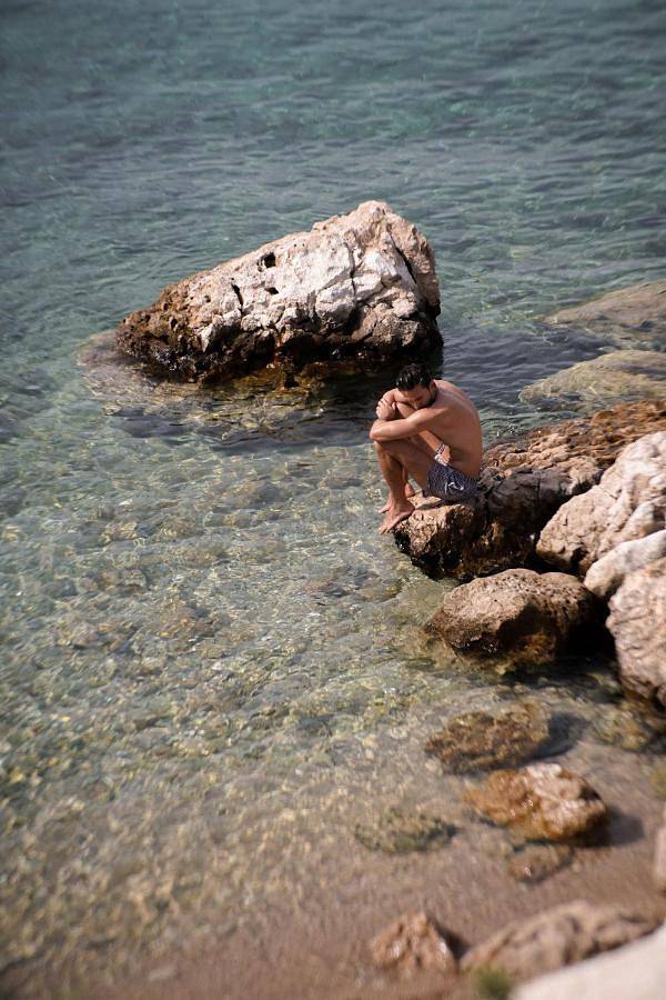 Villa pour 8 personnes, avec jardin et jacuzzi ainsi que sauna et piscine à Punat