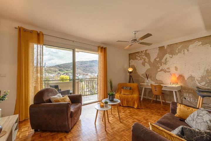 Gîte pour 4 personnes, avec balcon, animaux acceptés à Annecy