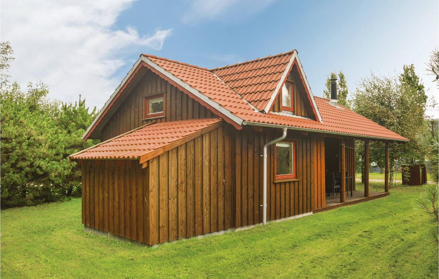 Ferienhaus für 4 Personen mit Terrasse in Hovborg, Vejen