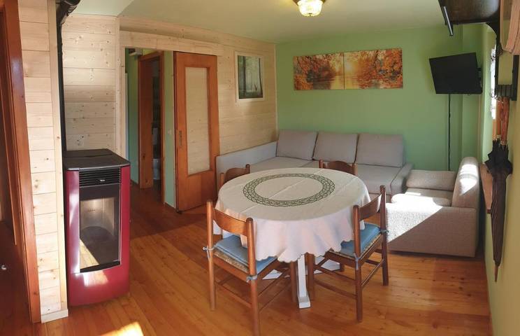 Gîte pour 4 personnes, avec Balcon ainsi que Terrasse et Vue dans Candide