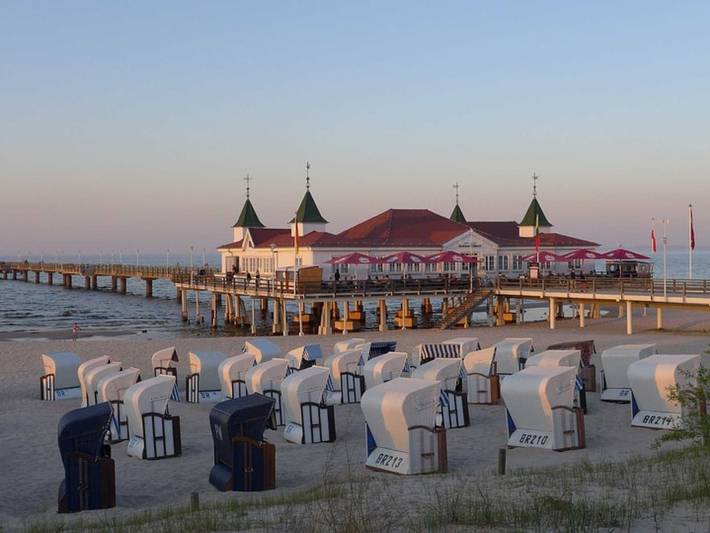 Ferienwohnung für 4 Personen, mit Garten und Balkon, kinderfreundlich in Ahlbeck - 4