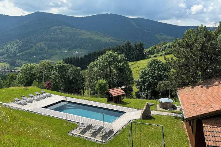 Chalet pour 10 personnes, avec sauna ainsi que jacuzzi et jardin à Bussang - 4