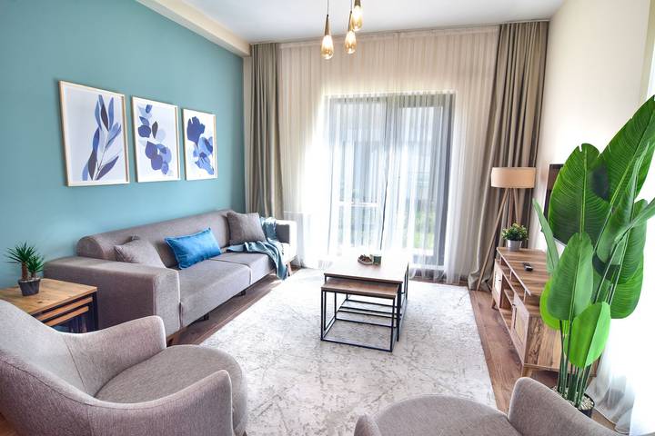 Ferienwohnung für 5 Personen, mit Garten und Balkon sowie Pool - 1