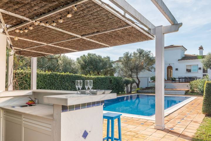 Ferienhaus 'Capuchina' mit privatem Pool, Wlan und Klimaanlage in Benalup-Casas Viejas, Costa de la Luz